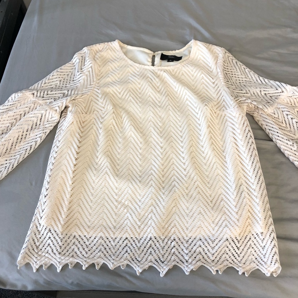 Small white blouse